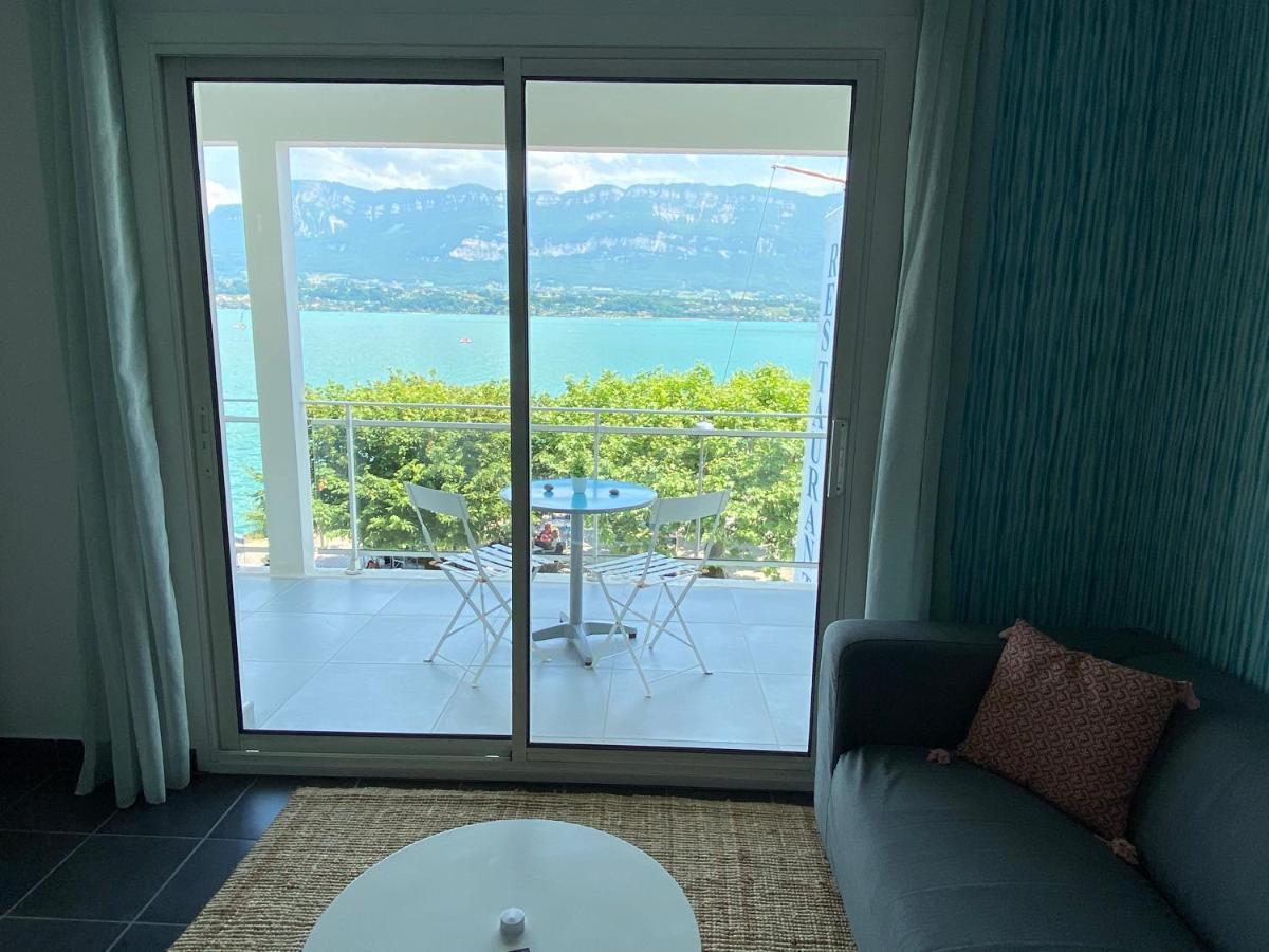 Vue Sublime Sur Le Lac Du Bourget 르보젯두락 외부 사진
