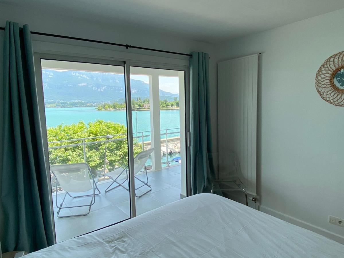 Vue Sublime Sur Le Lac Du Bourget 르보젯두락 외부 사진